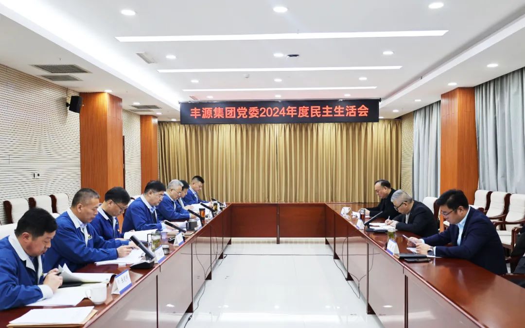要聞 | 集團黨委召開2024年度民主生活會